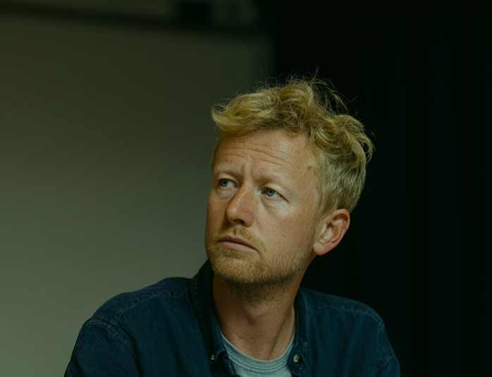 A serious man representing a professional consultant